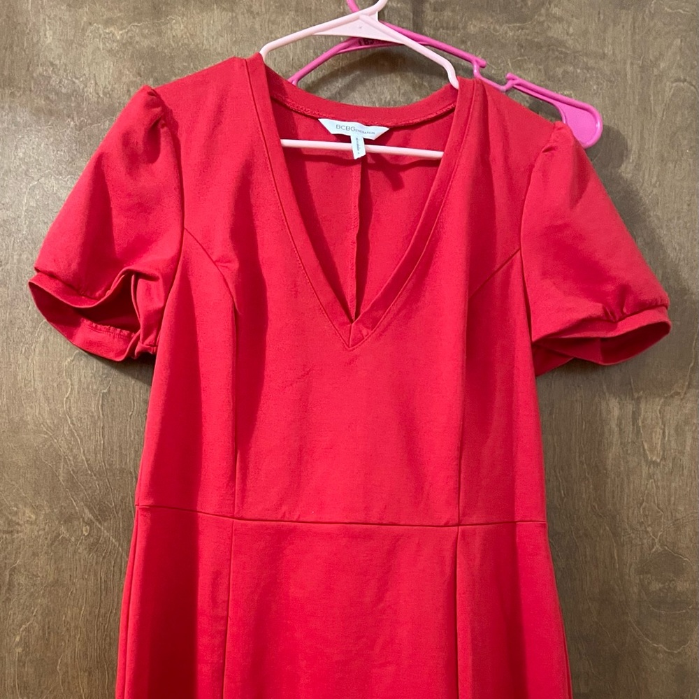 Red dress